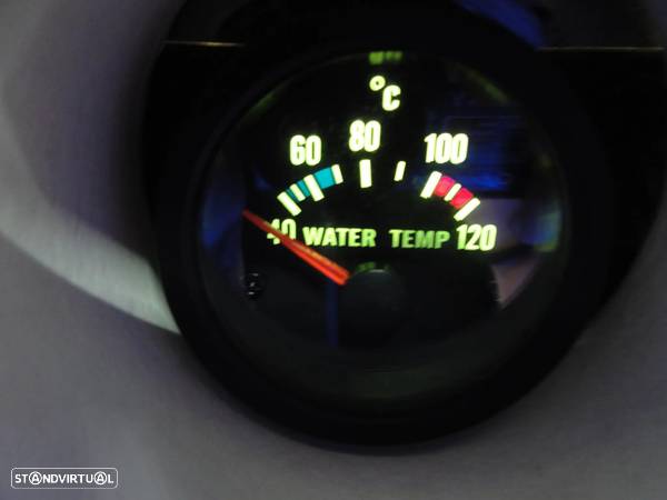 Manómetro fundo preto estilo VDO / Od school disponível em Amperímetro, pressão do turbo, pressão do oleo, temperatura do oleo, temperatura da água, voltagem, vacuo - 31