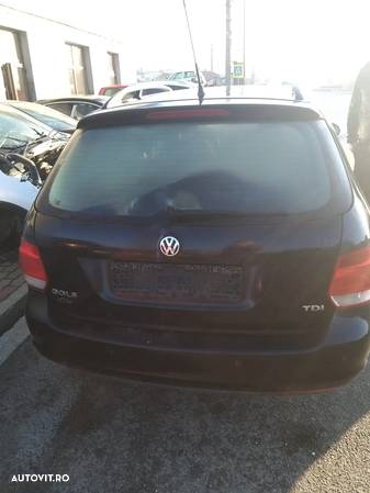 Dezmembram volkswagen Golf 5, 1.9 TDI, Combi, Cod Motor: BLS, din anul 2008, Negru - 3