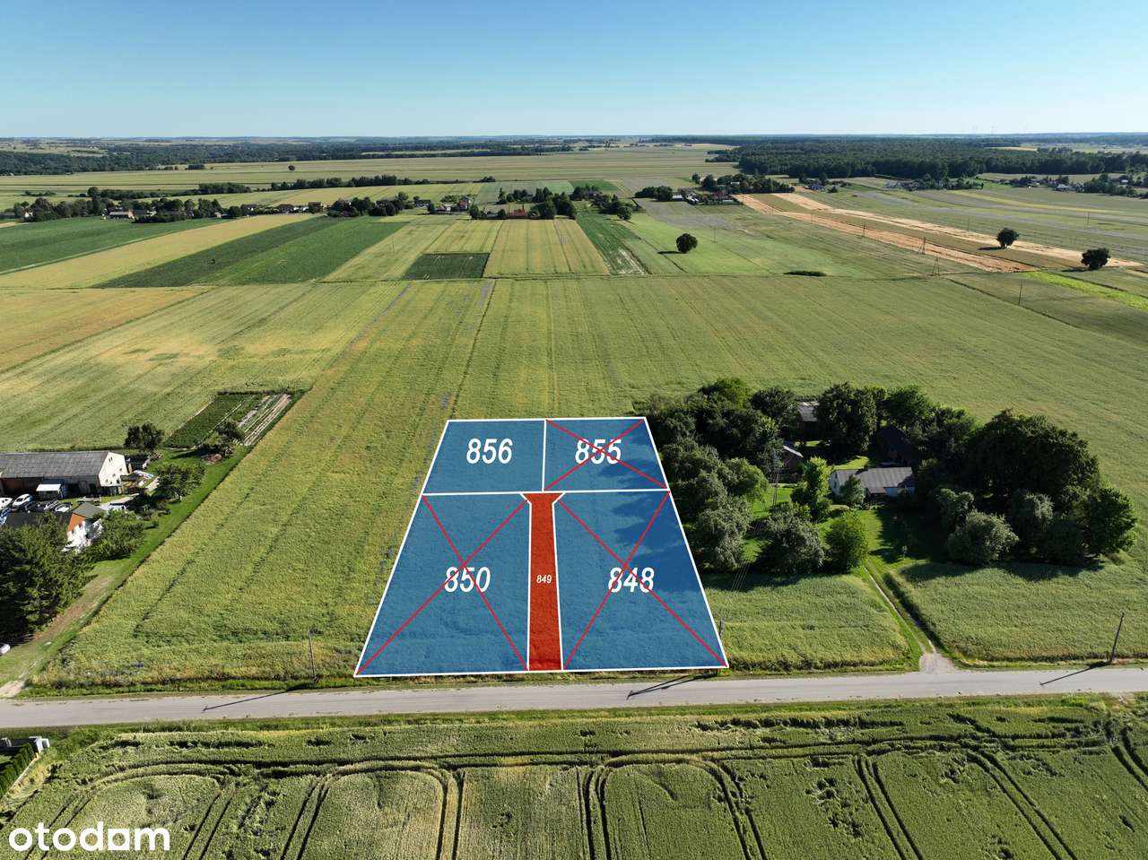 Działki budowlane w gminie Strzyżewice niedaleko Lublina - Pełny obrazek: 5/6