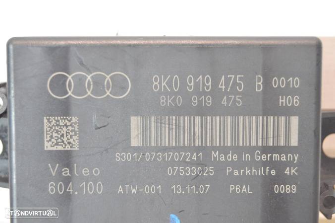 CENTRALINA ECU PARQUE PARK ESTACIONAMENTO SENSOR SENSORES MODULO ELETRONICO AUDI 8K0919475B 8K0919475 07533025 0731707241 AUDI A5 8T3 8TA 3.0 TDI QUATTRO V6 245CV CDU CDUD A4 B8 4K - 3