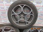 jante aliaj Alfa Romeo Stelvio R19 cu anvelope vara dot 2022 235/55/r19 Giulia afla romeo jante aluminiu doua culori - 14