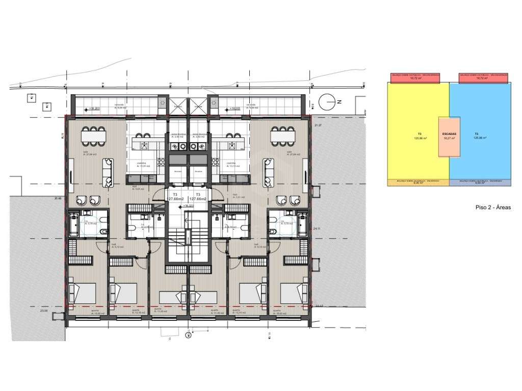 APARTAMENTO T3 - 2º PISO -COINA - BARREIRO - Grande imagem: 2/3