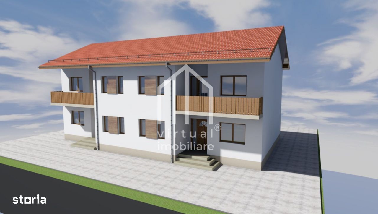 Duplex de vanzare in Sibiu 4 camere | 260 mp teren | terasa 18 mp