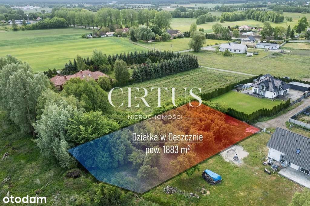 Działka budowlana w Deszcznie Chryzantemowa - Pełny obrazek: 4/6