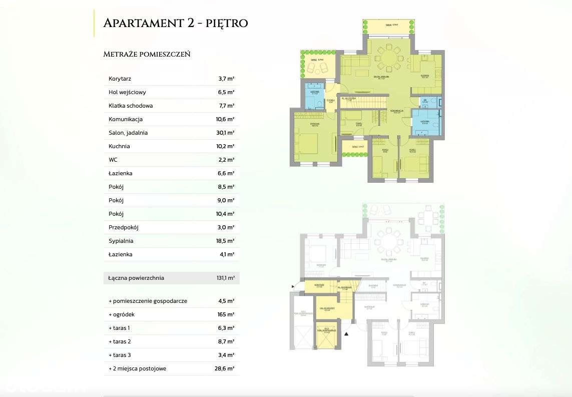 Apartament nad morzem 131,1 m2, 5 pokoi, ogródek-18