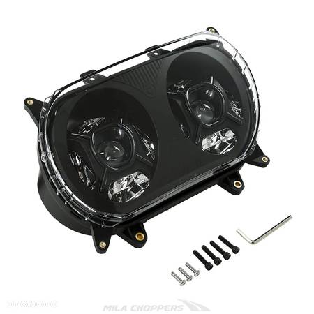 Lampa przednia LED Harley Davidson Road Glide 2015-2023 - 6