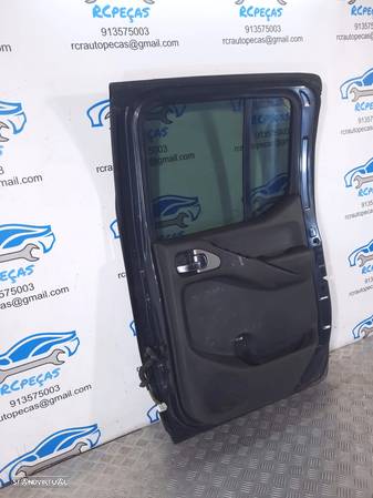 PORTA TRASEIRA TRÁS DIREITA NISSAN NAVARA D40 82100EB30J MOTOR PUXADOR VIDRO - 6