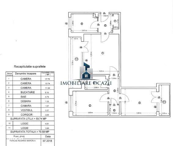 Vanzare Apartament 3 Camere Semidecomandat Bd.Alexandru Obregia-8