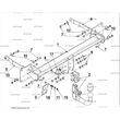 Carlig de remorcare pentru Audi Q5 - SUV - sistem detasabil vertical cu cheie - din 2017/- - 3