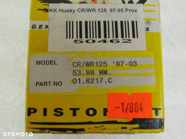 Tłok komplet Prox Husqvarna WR CR 250 01.6317.C - 6