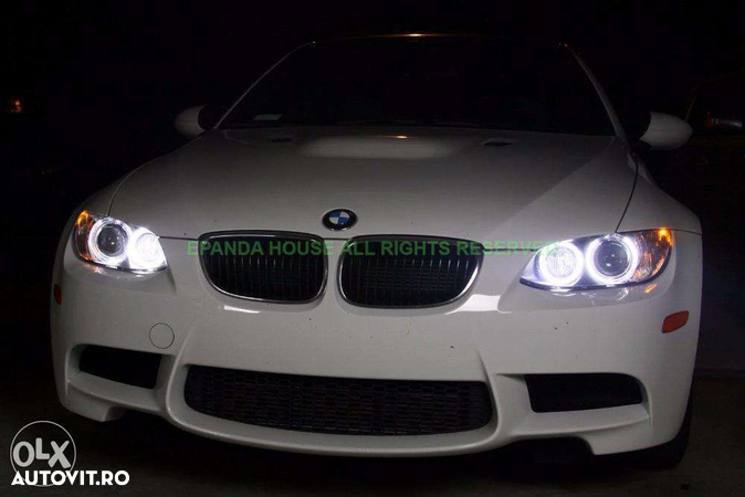 Led Marker alb pentru ANGEL EYES BMW 80W E92 E93 F01 F02 E84 X1 X5 e70 X6 e71 H8 - 5