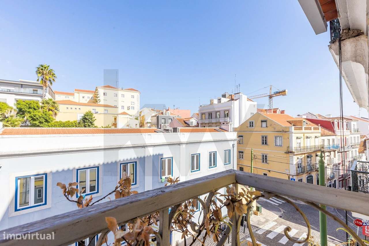 Arrendamento T2+1 Renovado na Lapa, Lisboa - Grande imagem: 5/28