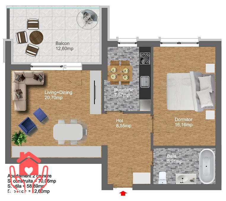 Baneasa Shopping City-Locatie retrasa, multa verdeata, finisaje deoseb-11