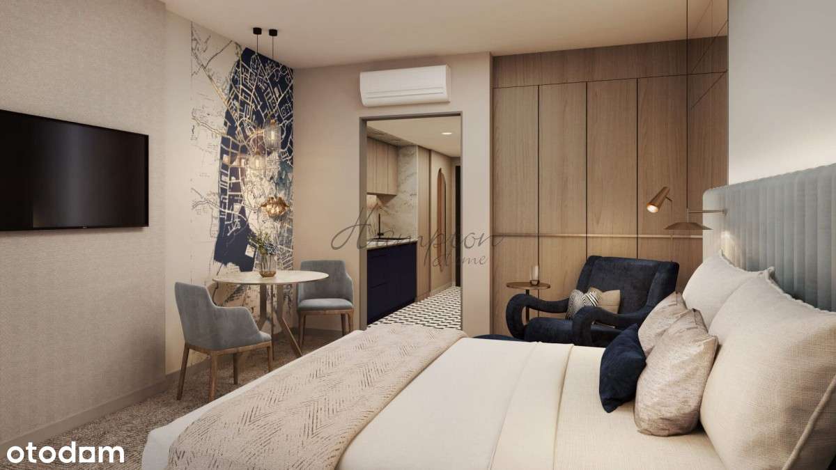 Apartament 29m2 z klimatyzacją, tarasem i garażem-0