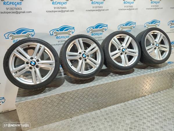 JANTES ORIGINAIS BMW SERIE 1 F20 F21 PACK M STYLE 386M 18 POLEGADAS 7,5J 8J ET34 ET37 5X120 - 9