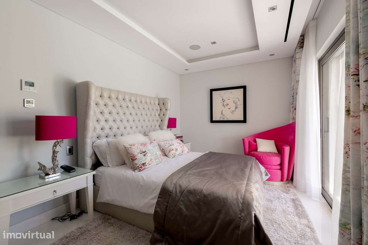 Moradia de luxo com vista mar e golfe-47