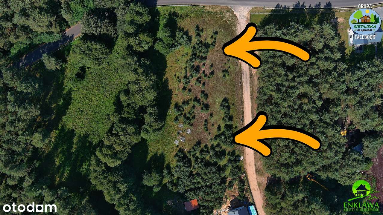 ENKLAWA prezentuje: działka w MEGA okolicy! PUSZCZA NOTECKA + jezioro!-2