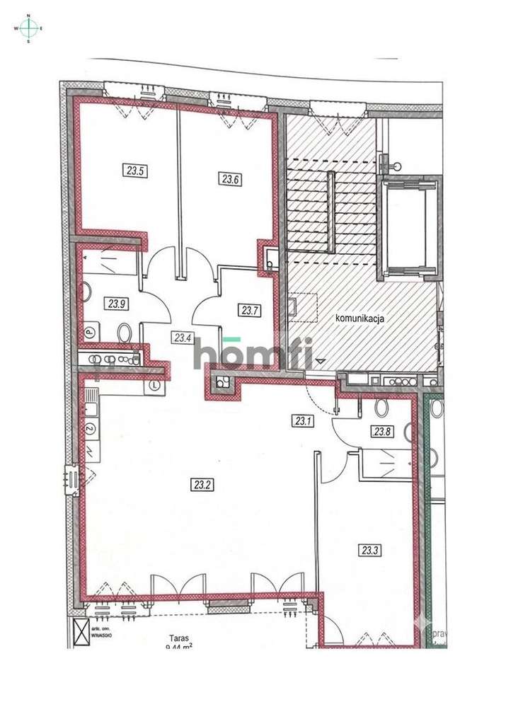 Wykonczone 102 m2 3 sypialnie taras-15