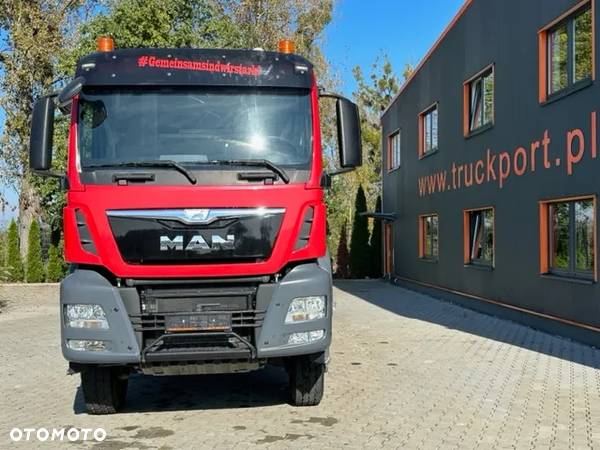 MAN TGS 18.500 4x4 EURO6 CIAGNIK SIODŁOWY Z HYDRAULIKĄ WYWROTU - 2