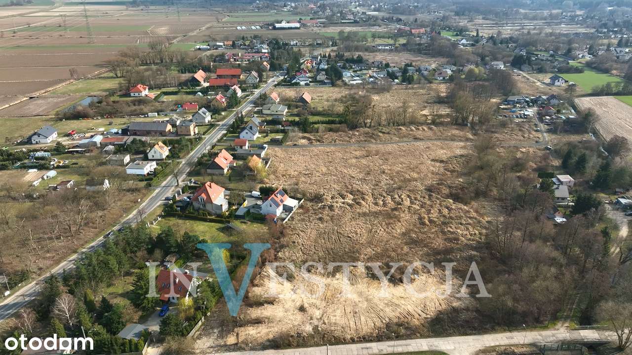 Działka z WZ na zabudowę szeregową-7