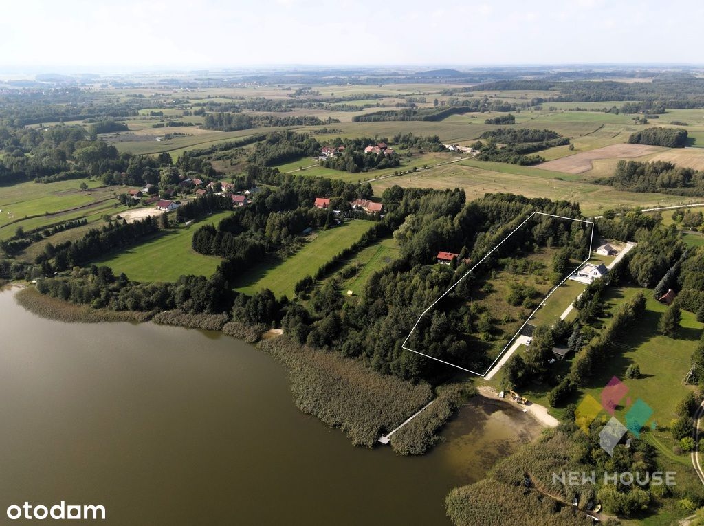 Działka z linią brzegową, możliwość zabudowy