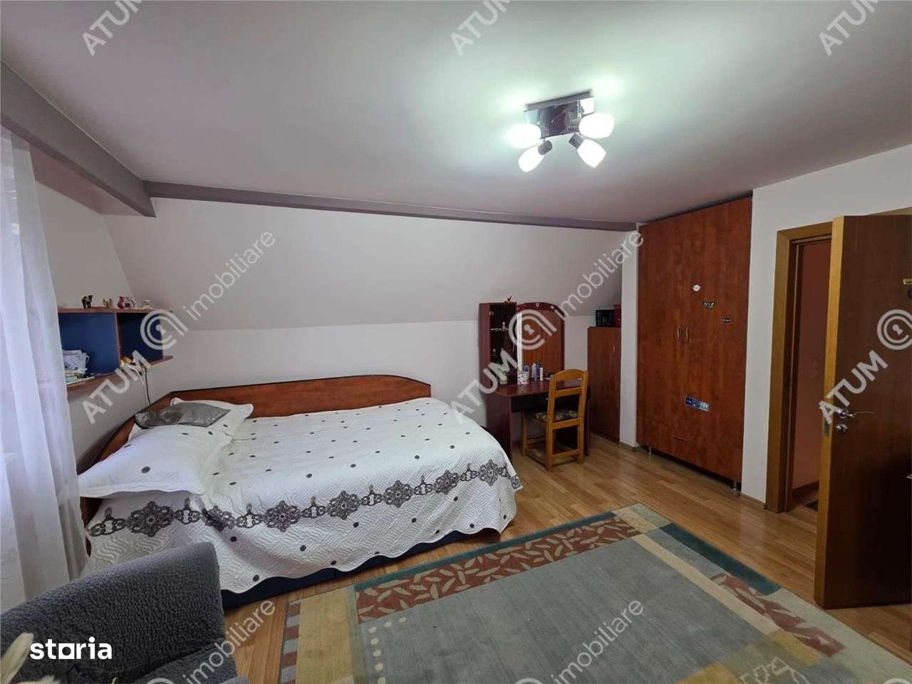 Casa individuala 5 camere piscina interioara teren 500 mp Turnisor-12