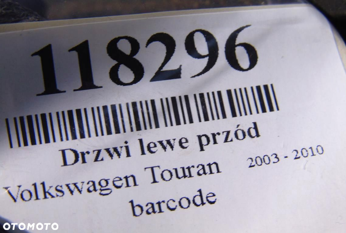 VOLKSWAGEN TOURAN DRZWI LEWY PRZÓD - 8