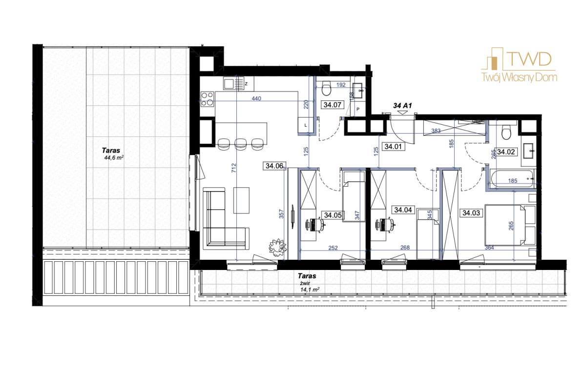 4 pokoje | balkon | taras | 0% prowizji-5