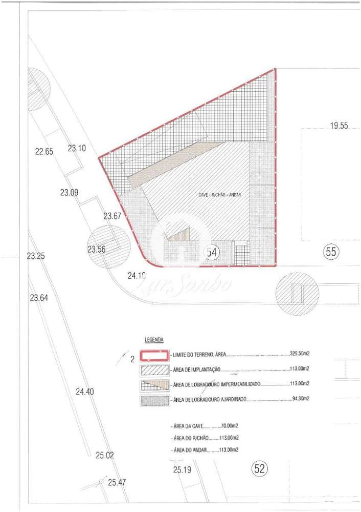 Lote para construção de moradia de gaveto, em Retorta, Vila do Conde.-5