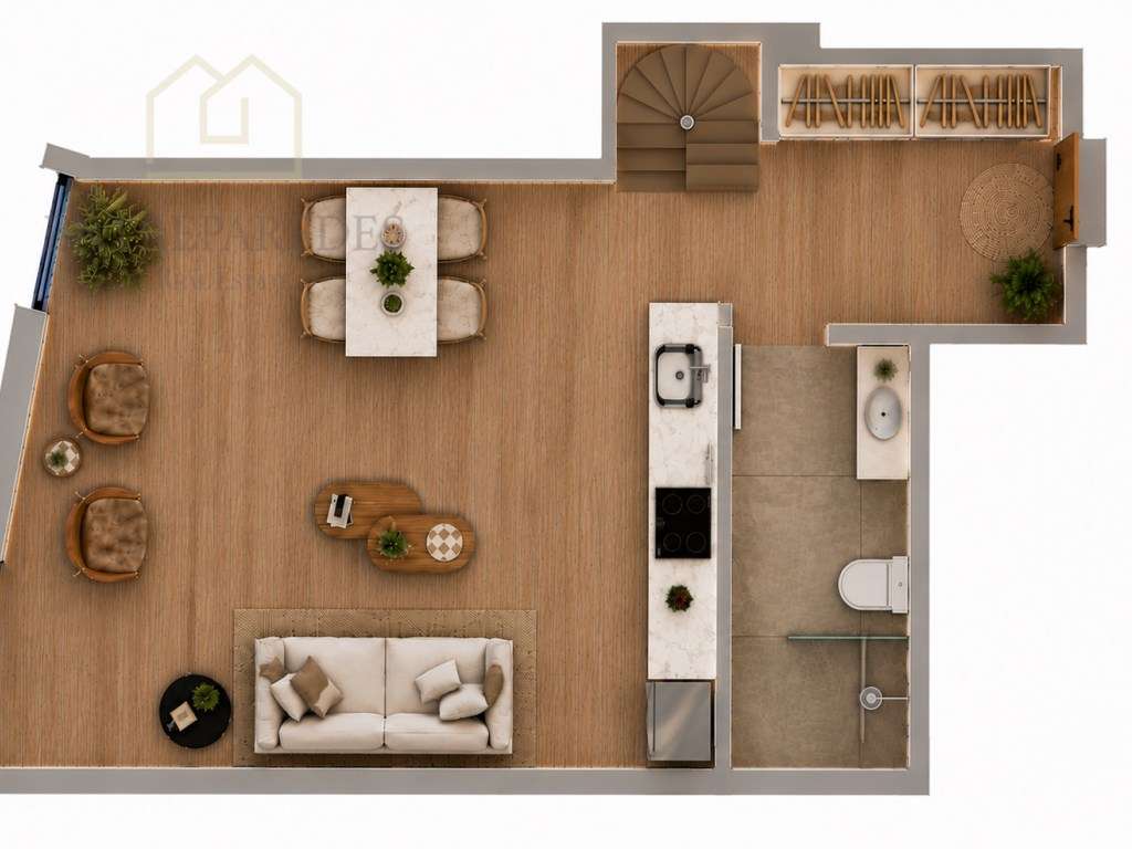 Loft Duplex T1 com Varanda | Zona Histórica de Vila Nova de Gaia | ...-7