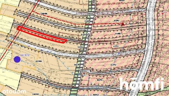 Działka budowlana w spokojnej części Sułkowic - Pełny obrazek: 3/4