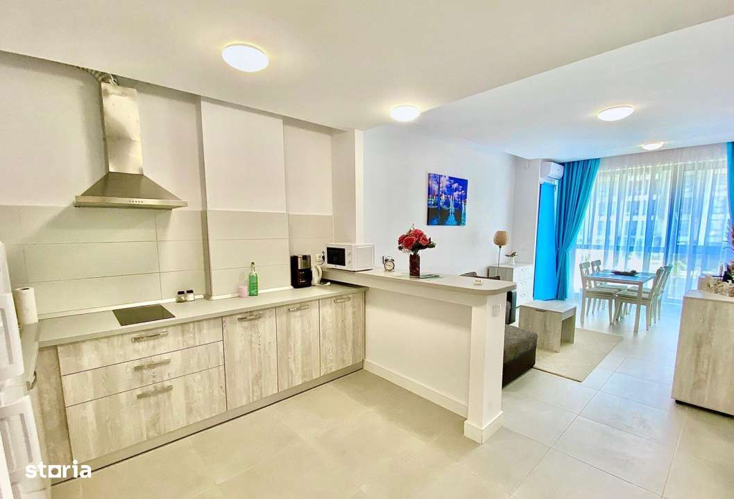 Com0%| Apartament modern– 50 mp utili – Complex Onix Mamaia Nord p - Imagine principală: 5/7