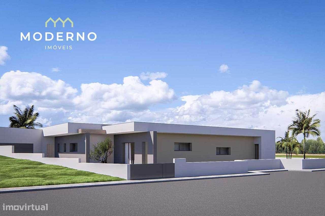 Moradia Térrea T4 com piscina (nova, em construção)-7
