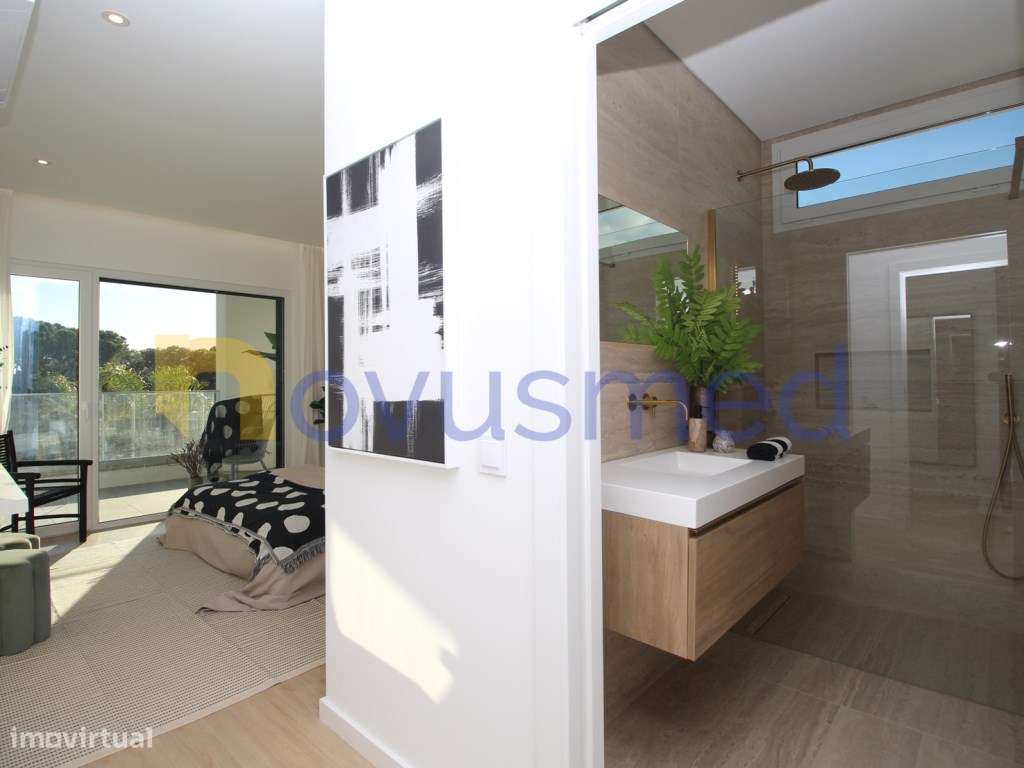 Moradia T3 com piscina, próxima do Golf, das praias de Vilamoura e ...-16