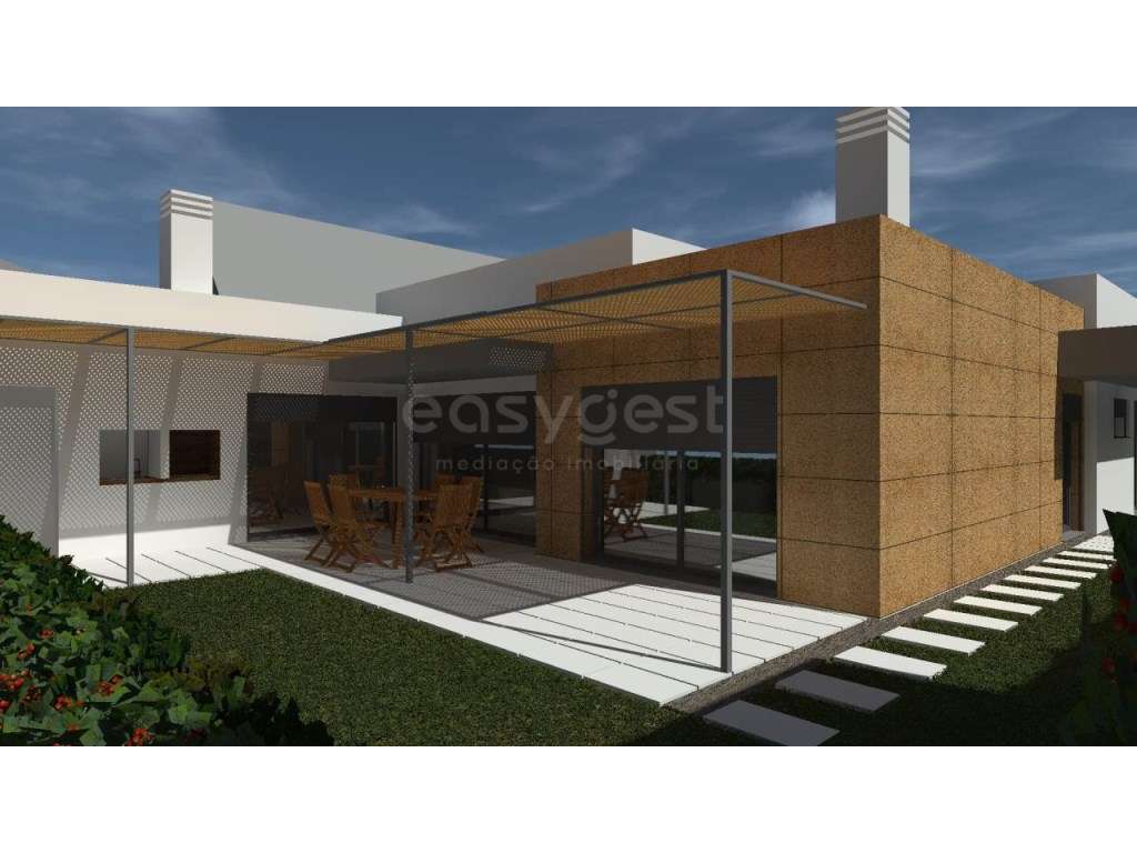 Moradia T3 Térrea em Contrução na Quinta do Conde - Grande imagem: 1/48