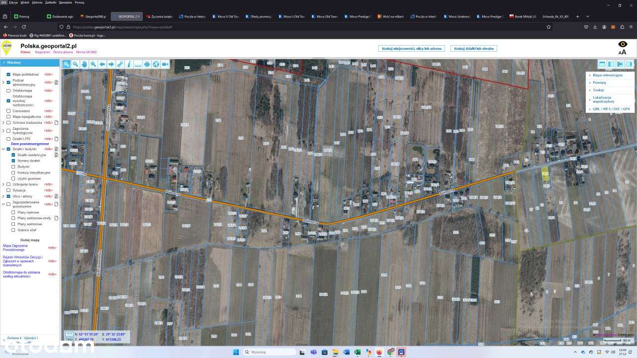 Borek Miński, działka budowlana 900m2-5