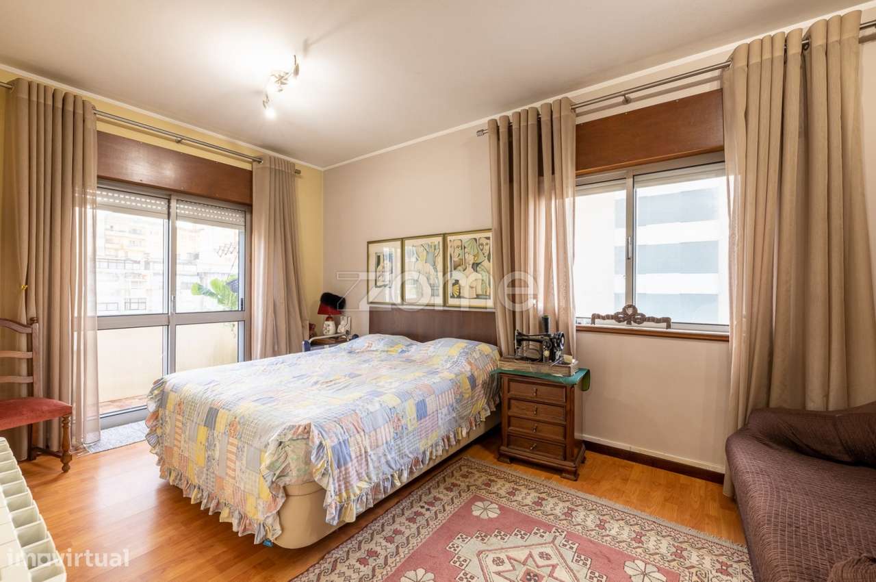 Apartamento T2 vistas Mar com terraço Póvoa Varzim ultimo piso - Grande imagem: 2/19