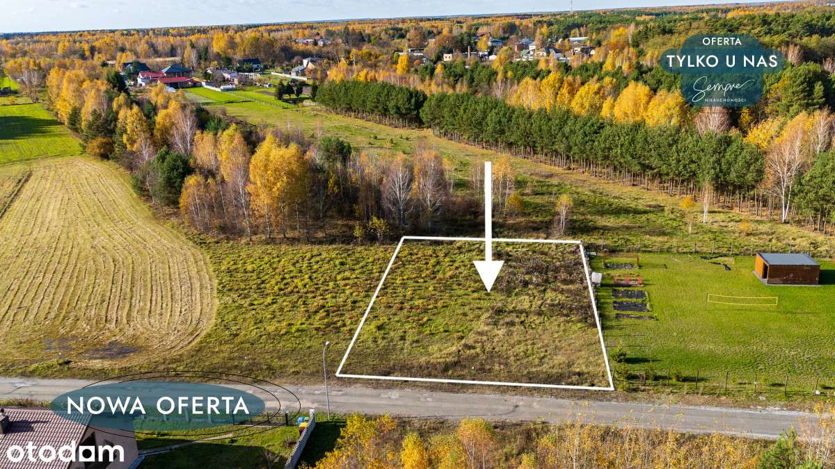 Działka z Mpzp przy prężnie rozwijającej się ulicy - Pełny obrazek: 1/12