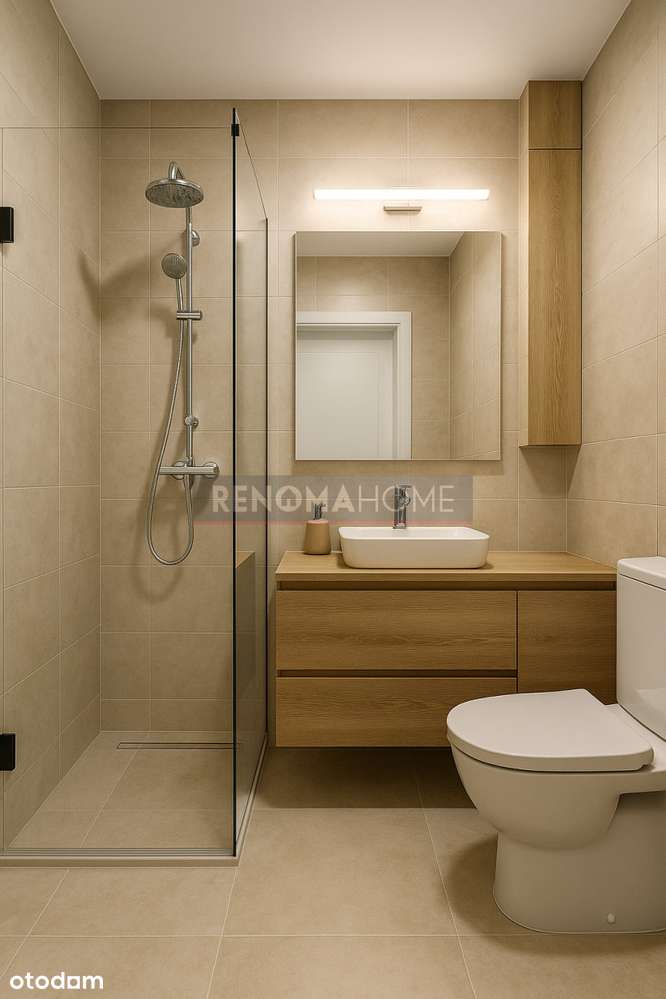 2 pokoje | Balkon | 52 m² - Pełny obrazek: 5/5