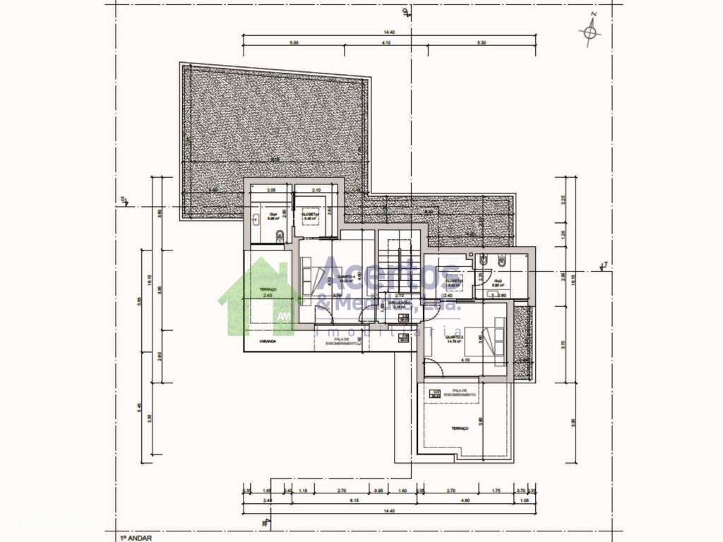 LOTEAMENTO PARA QUATRO MORADIAS | GERALDES - Grande imagem: 3/6