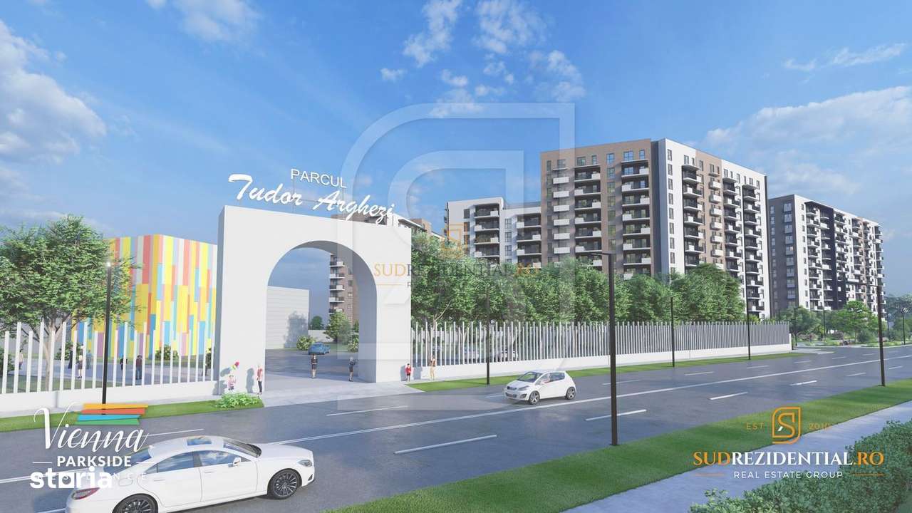 Apartament spatios cu 2 camere si balcon, bloc nou - zona Parc Tudor A - Imagine principală: 2/20
