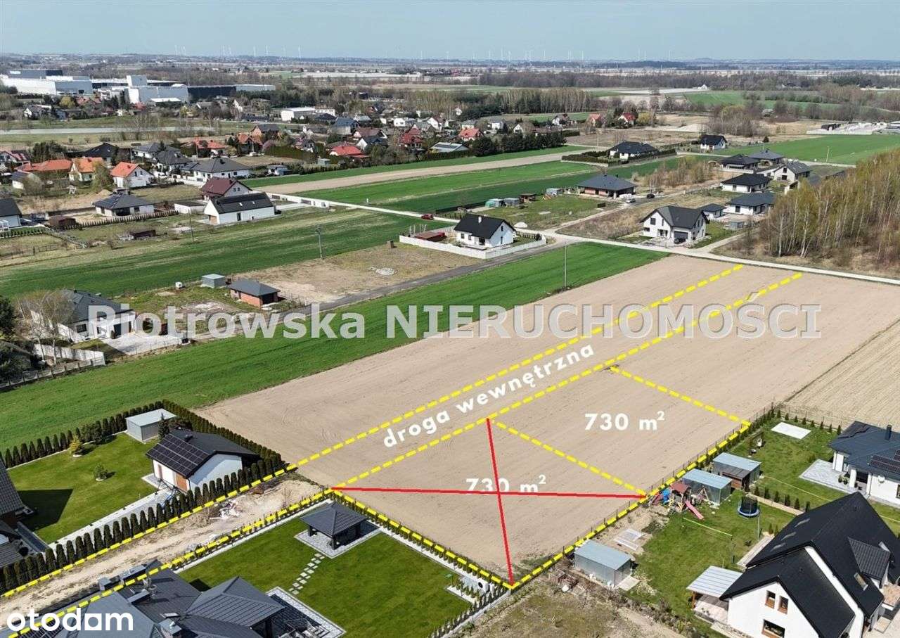 Działka, 730 m², Sieradz-3
