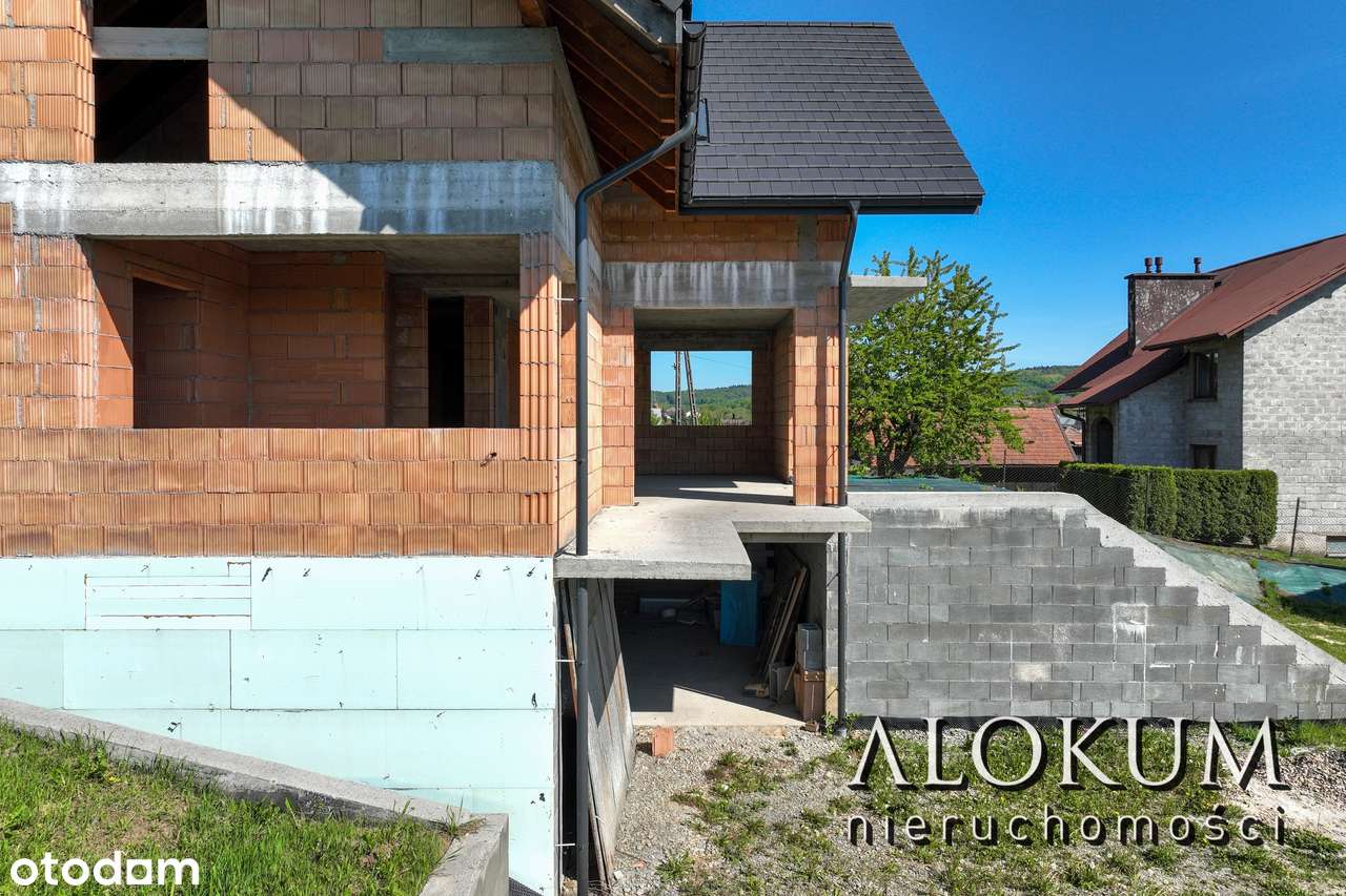 Przestronne domy z tarasem południowym Łapczyca. - Pełny obrazek: 4/17