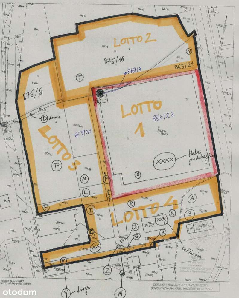 Oświęcim Działki inwestycyjne sprzedaż - Pełny obrazek: 4/4