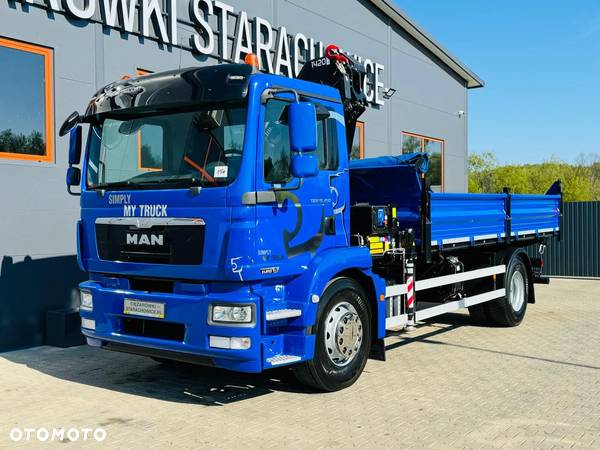 MAN MAN TGM TGL TGS 18.250 // E6 // wywrotka 3-S + HDS HMF 1420 - K2 // budowlanka // energetyka //żuraw dzwig kran crane // Świeżo sprowadzony - 5