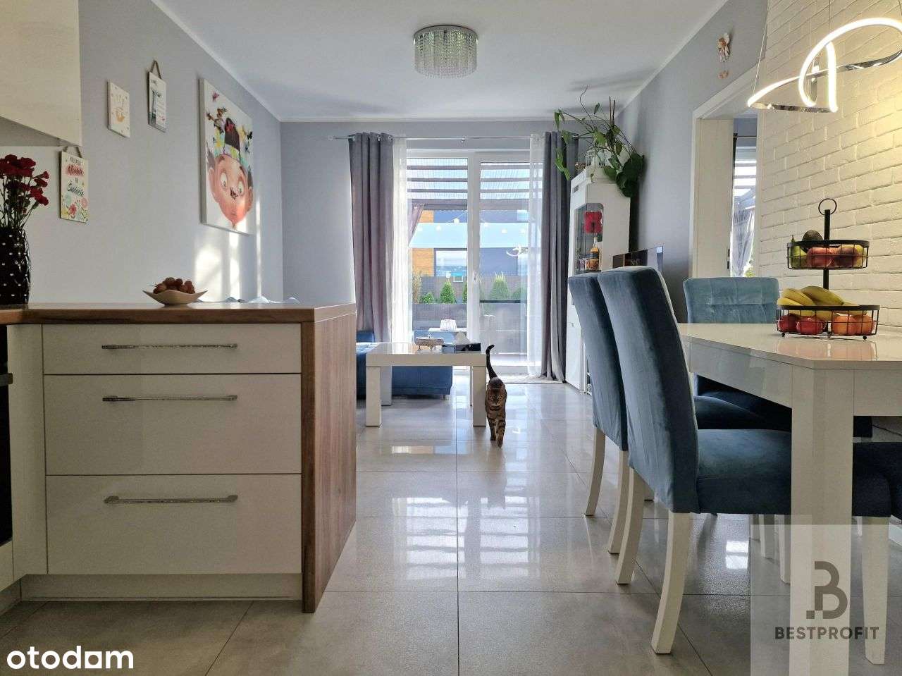 Mieszkanie 4 pokojowe z ogrodem, bud gosp. Słupsk-8