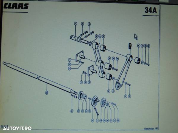 Brat plan inclinat Claas - 1