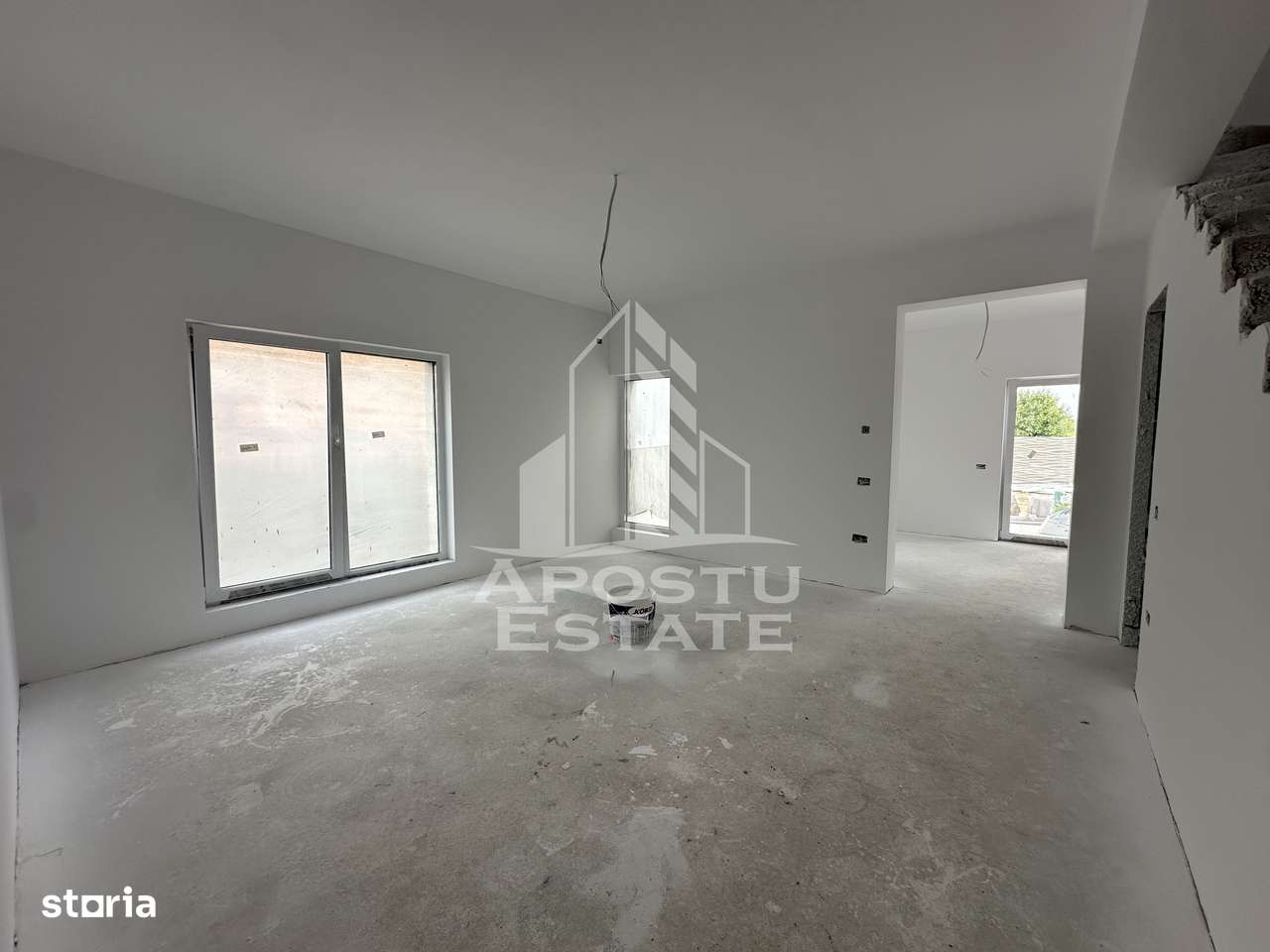 Duplex cu 5 camere si 2 bai, despartit prin camera tehnica in Ghiroda. - Imagine principală: 3/20