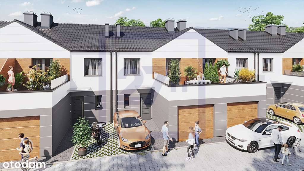 ▶5p ✔Garaż ✔Taras ✔Gładzie ✔Schody ✔Alarm ✔Las ✔0%-10