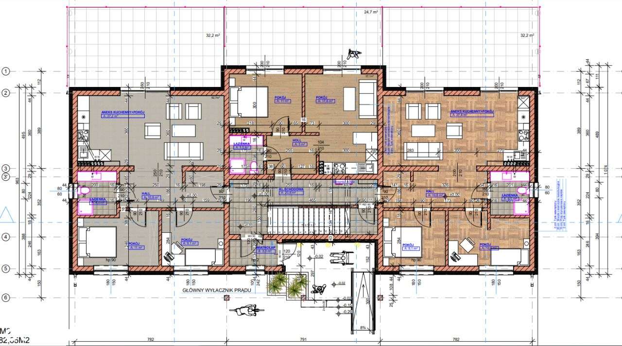 Apartament | 3 pokoje | ogródek | Kromołów - Pełny obrazek: 3/10